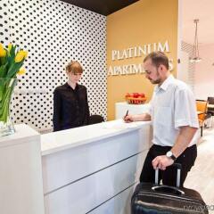 Отель Platinum Palace Apartments Польша, Познань - отзывы, цены и фото номеров - забронировать отель Platinum Palace Apartments онлайн интерьер отеля фото 2