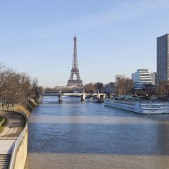 Отель Timhotel Invalides Eiffel Париж приотельная территория