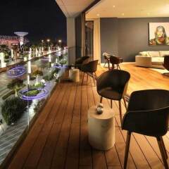 Отель Luxurious Getaway Right Across City Walk Mall Дубай питание