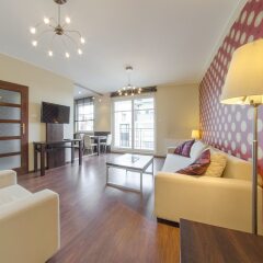 Апартаменты Dom And House Apartments Parkur Sopot Сопот комната для гостей фото 4