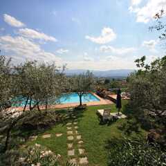 Отель Agriturismo Fattoria La Torre Реггелло бассейн