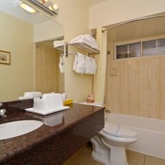 Отель Rodeway Inn Convention Center США, Лос-Анджелес - отзывы, цены и фото номеров - забронировать отель Rodeway Inn Convention Center онлайн ванная