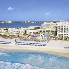 Отель Panama Jack Resorts Gran Caribe Cancun - All Inclusive Мексика, Канкун - 1 отзыв об отеле, цены и фото номеров - забронировать отель Panama Jack Resorts Gran Caribe Cancun - All Inclusive онлайн пляж фото 2