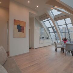 Апартаменты Arbat House Apartments On Bolshaya Nikitskaya Москва комната для гостей фото 2