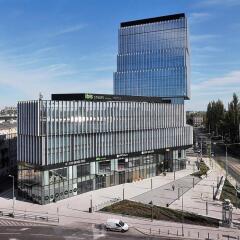 Отель Ibis Styles Wroclaw Centrum вид на фасад фото 2