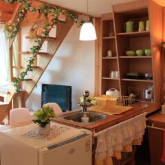 Отель Pyeongchang Four Seasons House (Swiss Chalet Pension) Южная Корея, Пхёнчан - отзывы, цены и фото номеров - забронировать отель Pyeongchang Four Seasons House (Swiss Chalet Pension) онлайн интерьер отеля