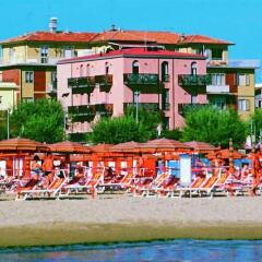 Отель Residenza Sol Holiday Италия, Римини - отзывы, цены и фото номеров - забронировать отель Residenza Sol Holiday онлайн пляж фото 2