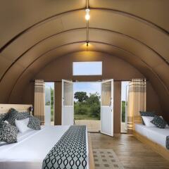 Отель Leopard Nest Luxury Campsite комната для гостей