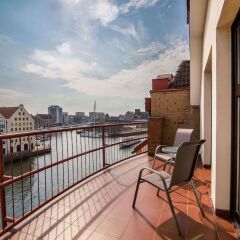 Отель Hanza Hotel Польша, Гданьск - 2 отзыва об отеле, цены и фото номеров - забронировать отель Hanza Hotel онлайн балкон