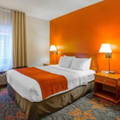 Отель Comfort Inn & Suites University Канада, Калгари - отзывы, цены и фото номеров - забронировать отель Comfort Inn & Suites University онлайн комната для гостей фото 4