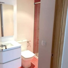 Отель With one Bedroom in Baiona, With Wonderful City View Испания, Байона - отзывы, цены и фото номеров - забронировать отель With one Bedroom in Baiona, With Wonderful City View онлайн ванная фото 2