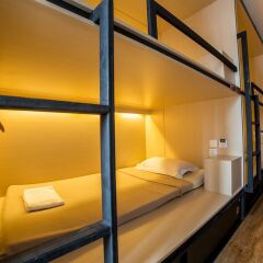 Cubic Bed Pratunam - Hostel Бангкок комната для гостей фото 5