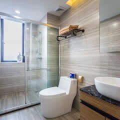 Отель Seven Hotel Dongmen Laojie Branch Китай, Шэньчжэнь - отзывы, цены и фото номеров - забронировать отель Seven Hotel Dongmen Laojie Branch онлайн ванная