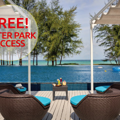 Отель Splash Beach Resort by Langham Hospitality Group пляж