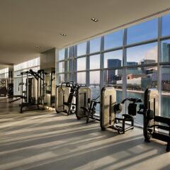 Отель Beach Rotana Residences фитнесс-зал
