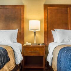 Отель Comfort Inn The Pointe США, Ниагара-Фолс - отзывы, цены и фото номеров - забронировать отель Comfort Inn The Pointe онлайн комната для гостей фото 2