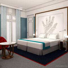 Отель Mercure Lyon Centre Château Perrache Франция, Лион - 1 отзыв об отеле, цены и фото номеров - забронировать отель Mercure Lyon Centre Château Perrache онлайн комната для гостей фото 5