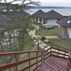 Отель Sentrim Elementaita Lodge Кения, Накуру - отзывы, цены и фото номеров - забронировать отель Sentrim Elementaita Lodge онлайн балкон