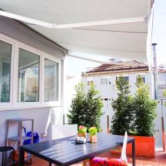 Отель Gulbenkian Terrace Bright Luxury Apt
