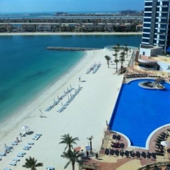 Отель Oceana The Palm Jumeirah пляж фото 2