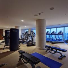 Отель Hilton Baku фитнесс-зал