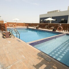 Smana Hotel Al Raffa Дубай бассейн фото 2