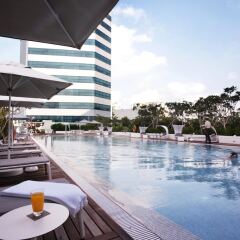 Отель Fraser Suites Singapore бассейн фото 3