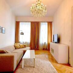 Апартаменты Vienna Residence Spacious & Tasteful Apartment in the 3rd District Вена комната для гостей