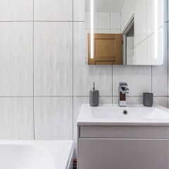 Отель Magnificent and centrally located flat Лондон ванная