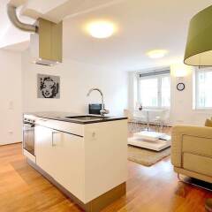 Апартаменты Vienna Residence Stylish Apartment for two People in the Center of Vienna Вена в номере фото 2