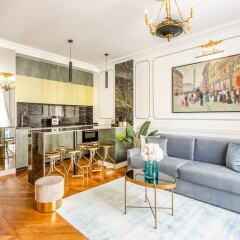 Отель Luxury 2 bedroom 2.5 bathroom Louvre Франция, Париж - отзывы, цены и фото номеров - забронировать отель Luxury 2 bedroom 2.5 bathroom Louvre онлайн фото 2