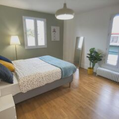 Апартаменты Apartment With 2 Bedrooms in Boulogne-billancourt, With Furnished Terrace and Wifi Булонь-Бийанкур комната для гостей