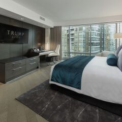 Отель Trump International Hotel & Tower Vancouver Канада, Ванкувер - отзывы, цены и фото номеров - забронировать отель Trump International Hotel & Tower Vancouver онлайн комната для гостей фото 2