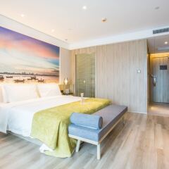 Отель Atour S Hotel Kingkey Timemark Shenzhen Китай, Шэньчжэнь - отзывы, цены и фото номеров - забронировать отель Atour S Hotel Kingkey Timemark Shenzhen онлайн комната для гостей фото 4