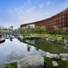 Отель Jin Jiang International Hotel Xi’an Китай, Сиань - отзывы, цены и фото номеров - забронировать отель Jin Jiang International Hotel Xi’an онлайн приотельная территория фото 2