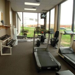 Отель Holiday Inn & Suites Pointe-Claire Montreal Airport Канада, Монреаль - отзывы, цены и фото номеров - забронировать отель Holiday Inn & Suites Pointe-Claire Montreal Airport онлайн фитнесс-зал фото 2