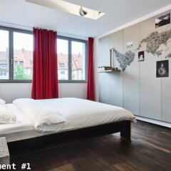Отель No Shoes Hotel And Green Bar Германия, Нюрнберг - отзывы, цены и фото номеров - забронировать отель No Shoes Hotel And Green Bar онлайн комната для гостей фото 3