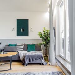 Апартаменты Warsaw Center Apartment комната для гостей фото 2