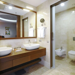 Ramada by Wyndham Podgorica in Podgorica, Montenegro from 117$, photos, reviews - zenhotels.com bathroom photo 3