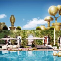 Отель Fairmont Quasar Istanbul бассейн фото 3