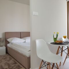 Отель Chopin Apartments Union Польша, Варшава - отзывы, цены и фото номеров - забронировать отель Chopin Apartments Union онлайн комната для гостей фото 3