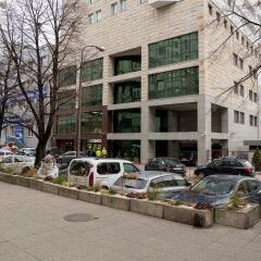 Отель Lucka Central Warsaw Apartment Польша, Варшава - отзывы, цены и фото номеров - забронировать отель Lucka Central Warsaw Apartment онлайн вид на фасад