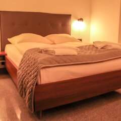 Апартаменты BlueStone Boarding Apartments Дюссельдорф комната для гостей фото 2