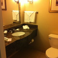 Hilton Garden Inn Winston-Salem/Hanes Mall in Winston-Salem, United States of America from 488$, photos, reviews - zenhotels.com bathroom