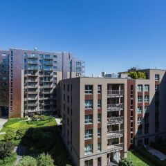 Отель Platinum Residence Qbik балкон