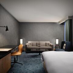 Отель Hilton London Bankside комната для гостей