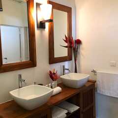 Отель Villa Riviera - Tahiti Французская Полинезия, Пунаауиа - отзывы, цены и фото номеров - забронировать отель Villa Riviera - Tahiti онлайн ванная