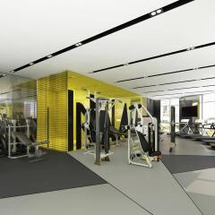 Отель Novotel Singapore on Stevens фитнесс-зал