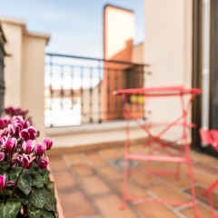 Отель Apartamento Alcalá - Barrio Salamanca балкон