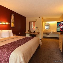 Отель Red Roof Inn Madison, WI США, Мэдисон - отзывы, цены и фото номеров - забронировать отель Red Roof Inn Madison, WI онлайн комната для гостей фото 3